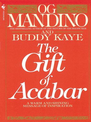 cover image of The Gift of Acabar